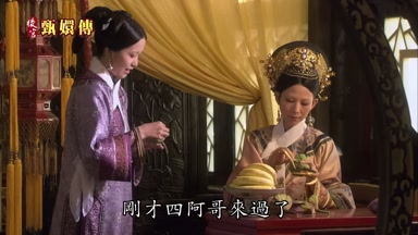 剛才四阿哥來過了
