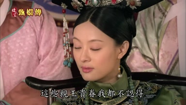 這些親王貴眷我都不認得