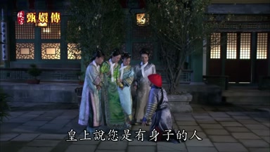 皇上說您是有身子的人