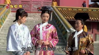 奴婢奉命送兩位小主出宮