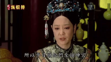 所以平日嬪妃們至翊坤宮