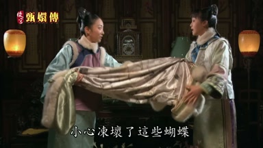 小心凍壞了這些蝴蝶