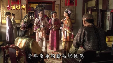 當年臣妾的臉被貓抓傷