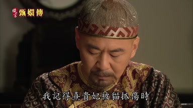 我記得熹貴妃被貓抓傷時