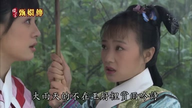 大雨天的不在王府裏賞雨吟詩